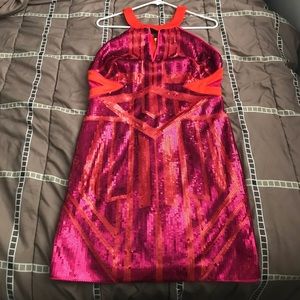 Sequined Mini Dress