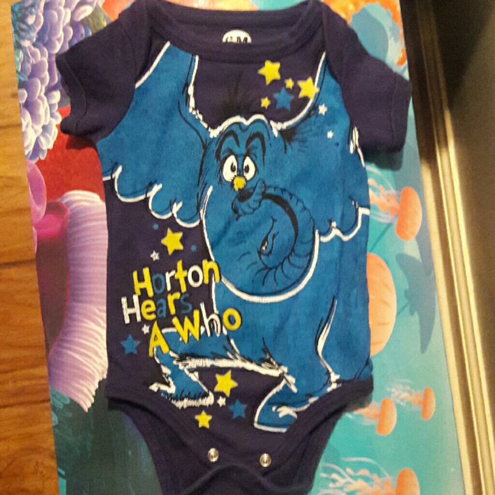 Dr.Seuss Art Onesie