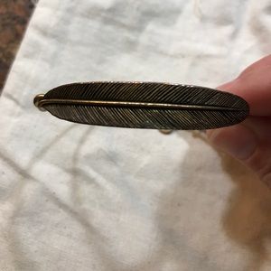 Alex & Ani Quill Feather Bracelet - Gold