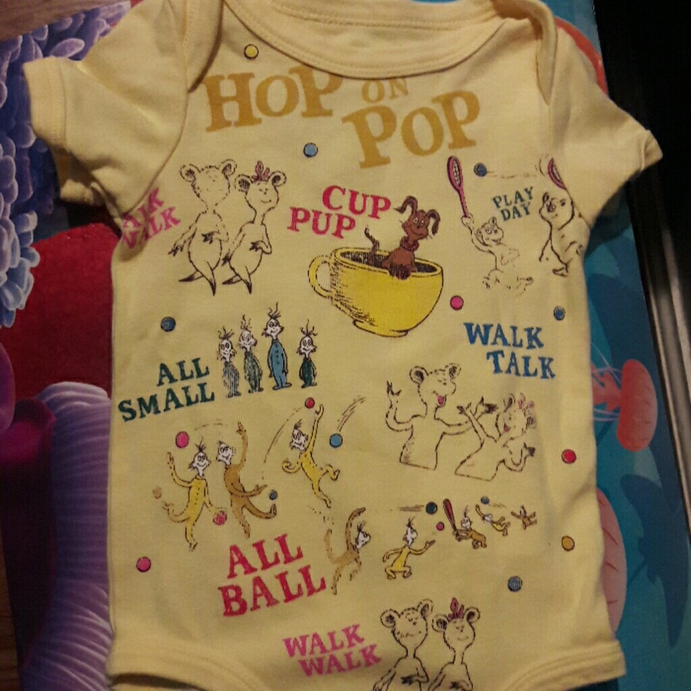 Dr.Seuss Art Onesie