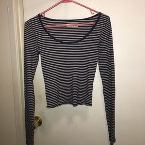 Striped crop top
