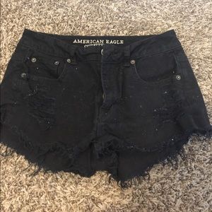 Semi high waisted American Eagle shorts