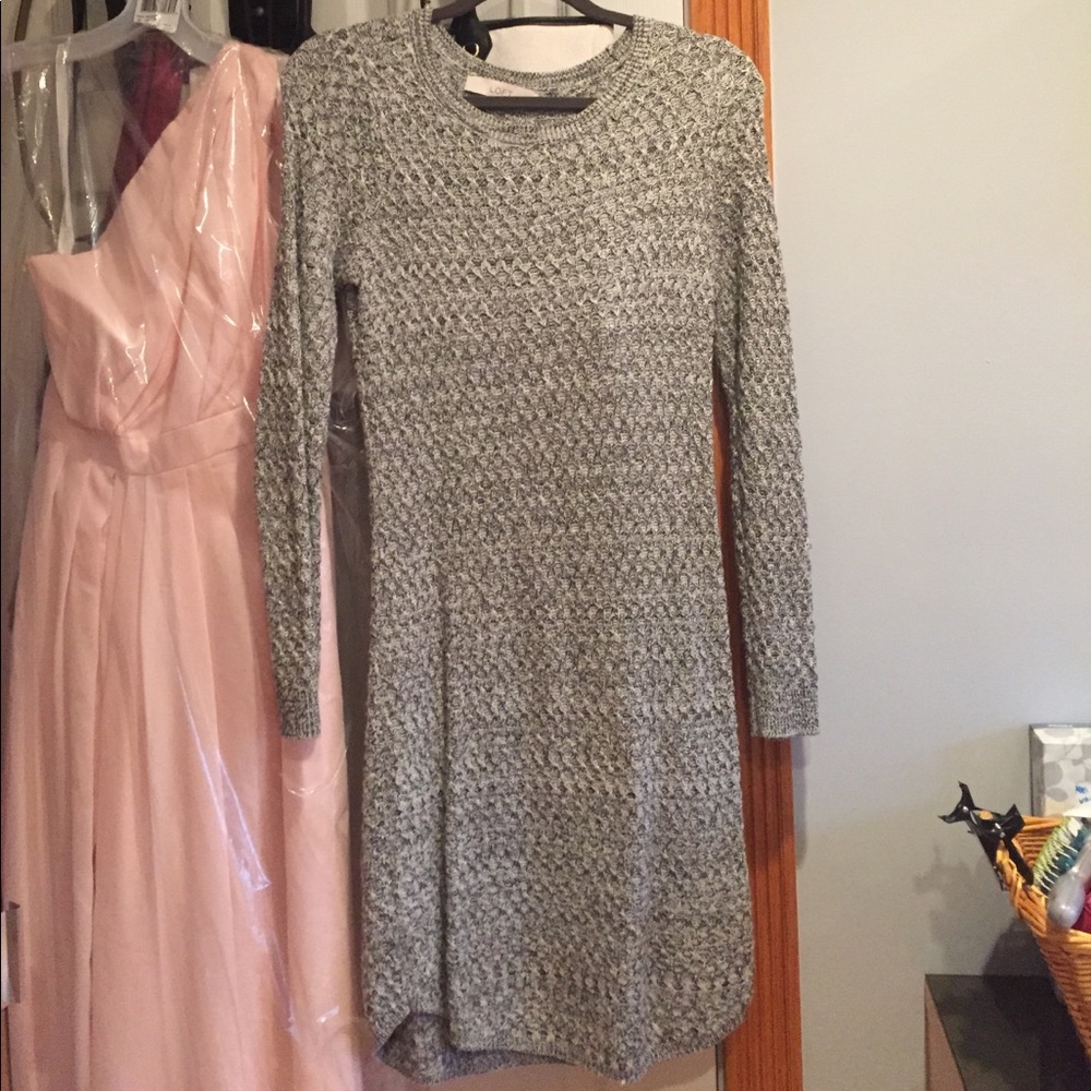 Loft long sleeve sweater dress