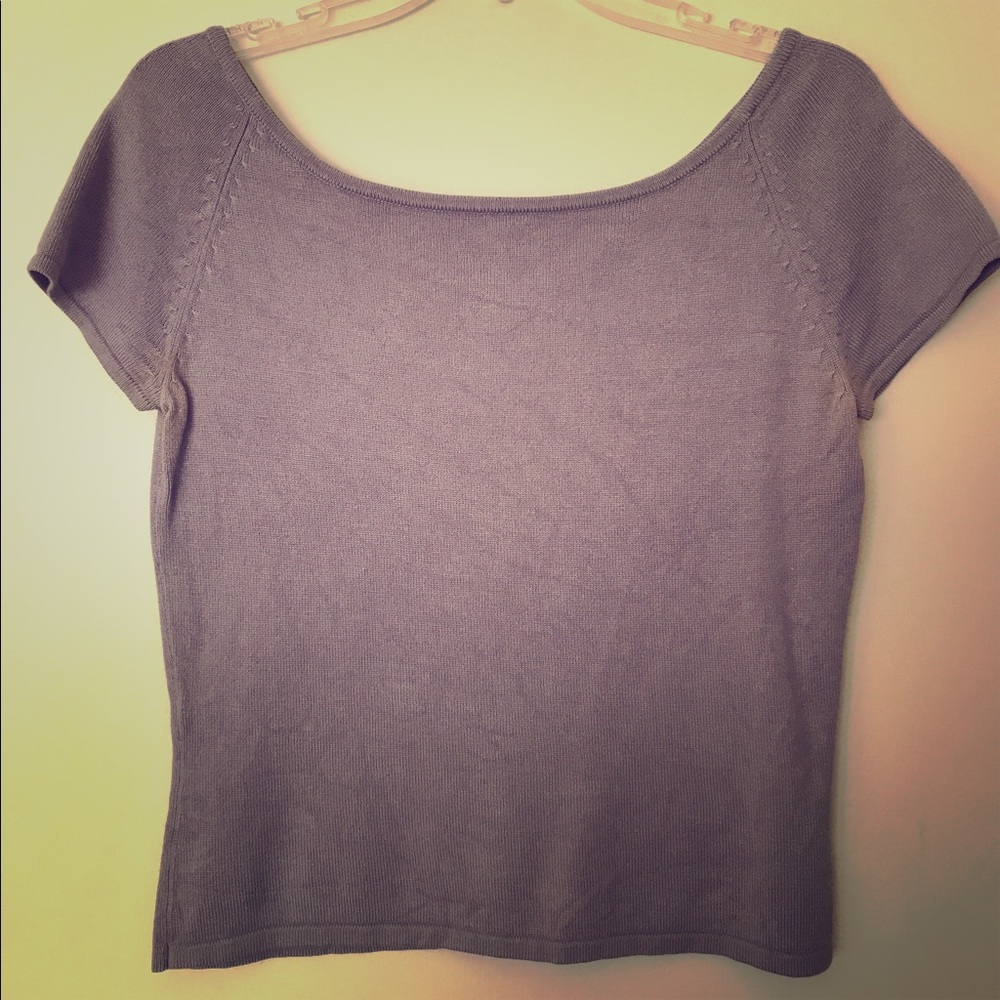 Cap Sleeve Sweater