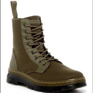Dr. Martens Combs Canvas Combat Boot