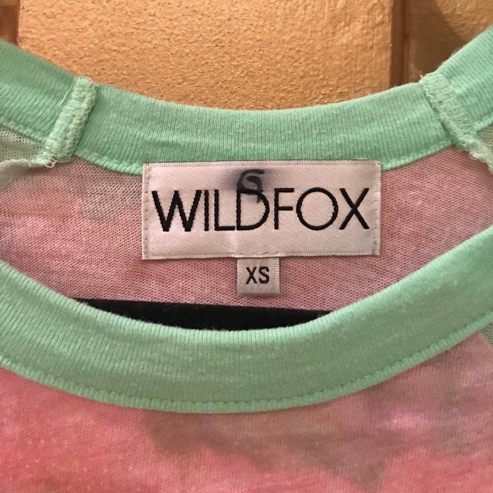 Wildfox Raglan Tee - Picture 2 of 3