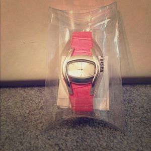 Pink watch