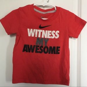 Nike Witness My Awesome rebirth. 2t.
