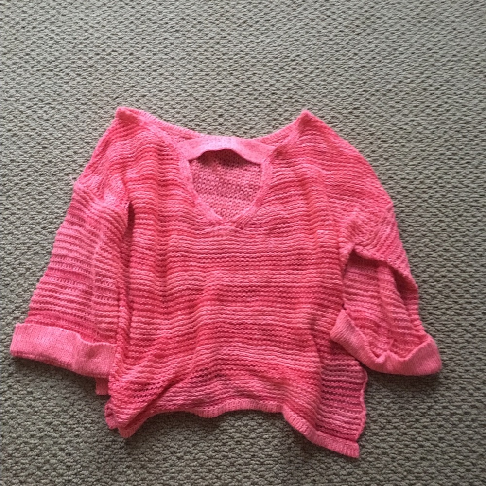 Pink Roxy Sweater - Picture 2 of 3