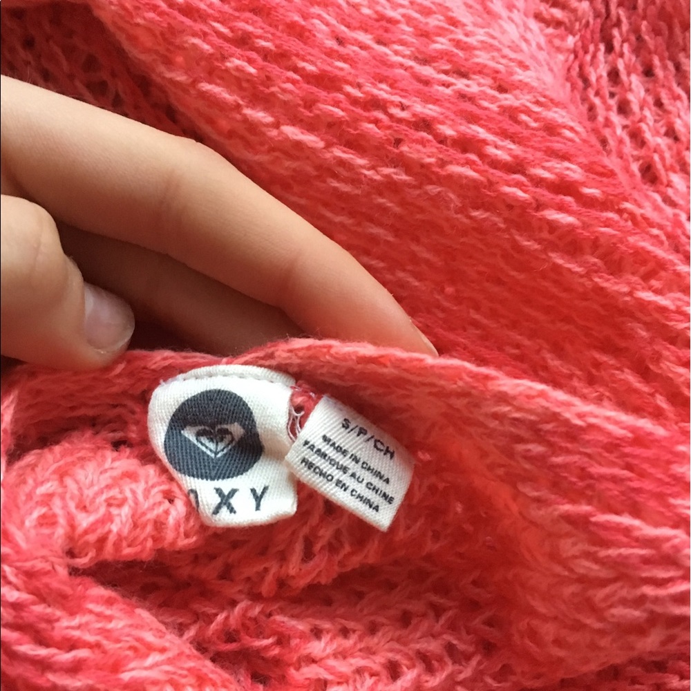 Pink Roxy Sweater - Picture 3 of 3