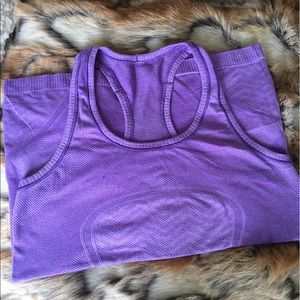 Swiftly Tech Racerback LuluLemon Tank in PURPLE
