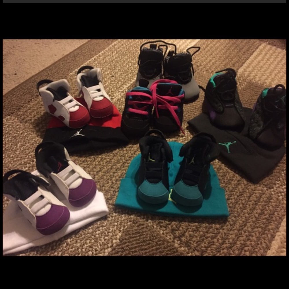 Size 1 Infant Jordan's