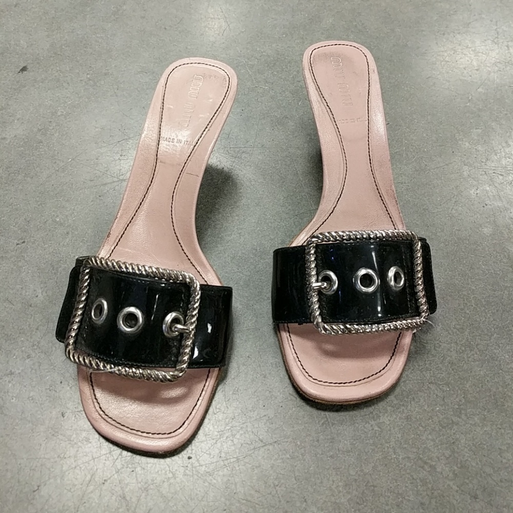 Miu miu Black sandals