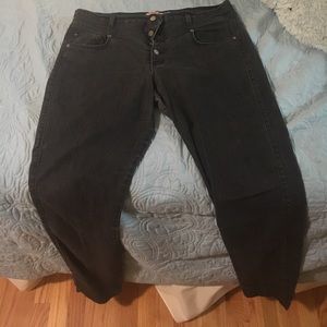 Dark gray jeggings