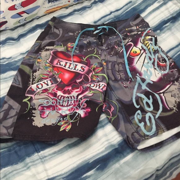 Ed Hardy Other - Ed Hardy Men's board shorts
