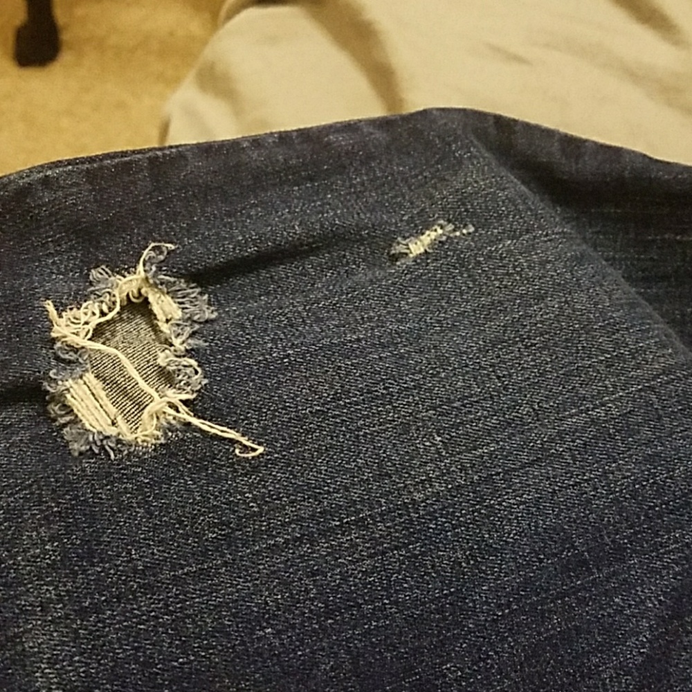 Destroyed skinny jeans - Picture 6 of 6