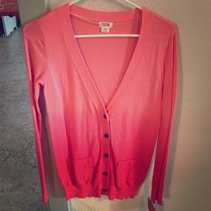 ombré cardigan