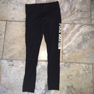victoria's secret pink leggings