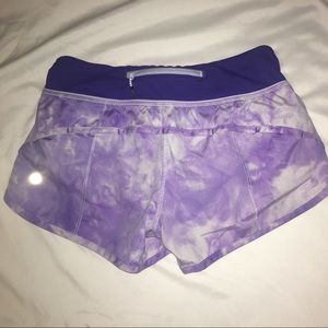 Lulu lemon running shorts