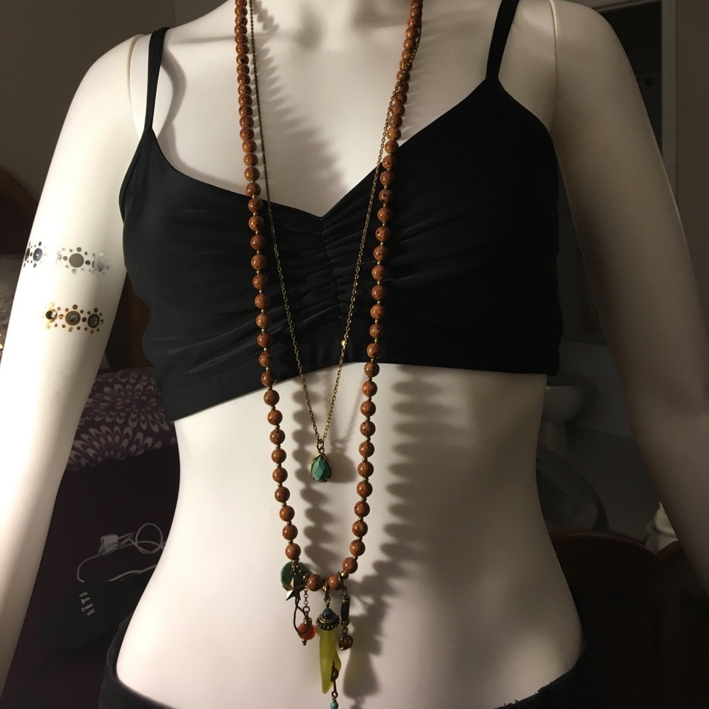 NWOT Earthly colors Necklace