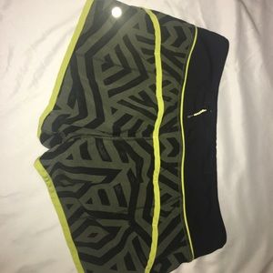 Lulu lemon running shorts