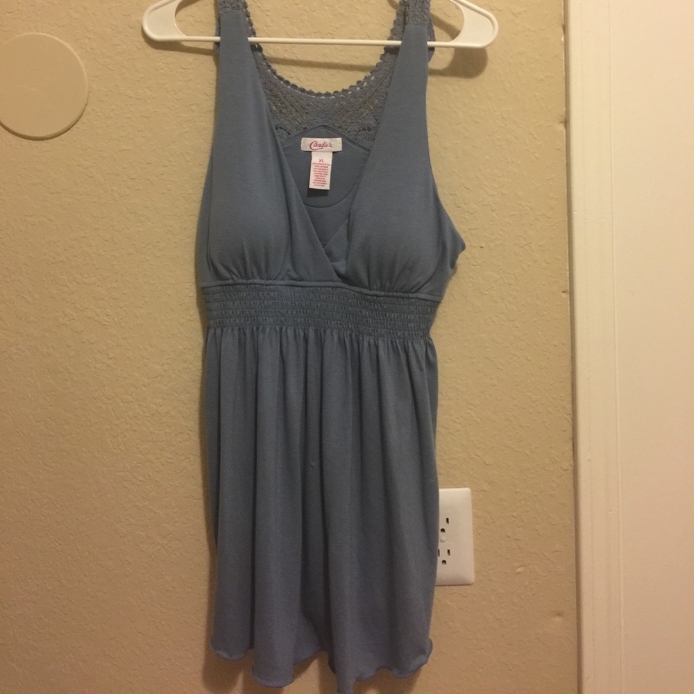 Razor back tank top