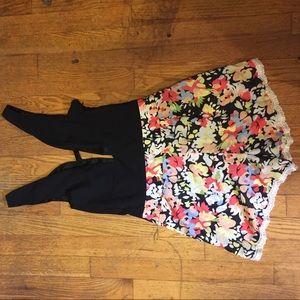 Floral Pattern Romper