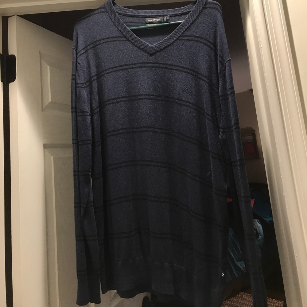 Men's Nautica V neck sweater