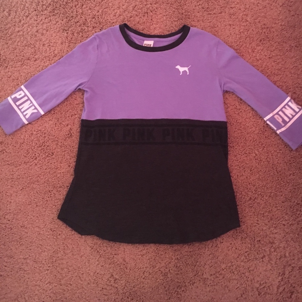 half sleeve PINK t-shirt