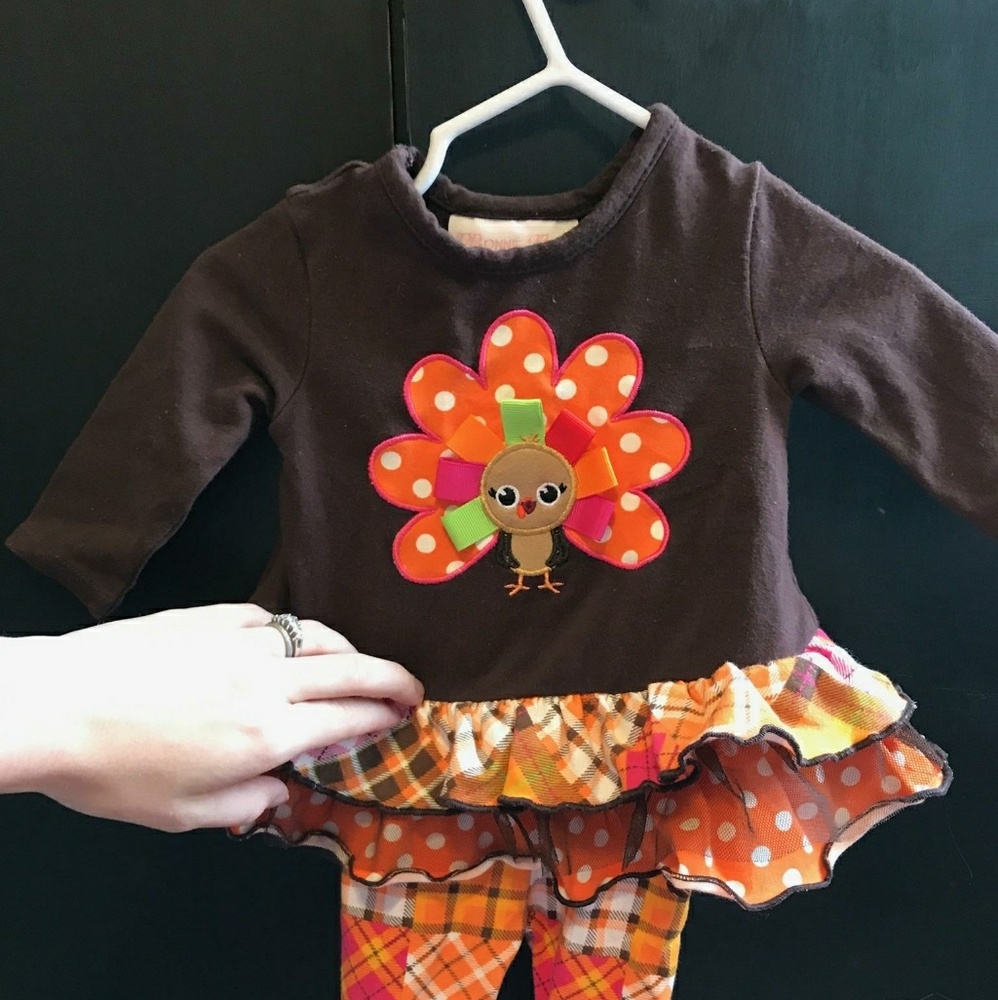 *SOLD*Bonnie Baby Thanksgiving outfit
