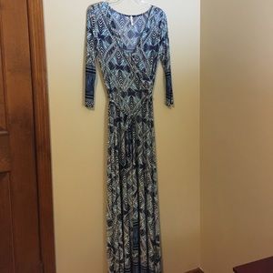 Wrap Maxi dress