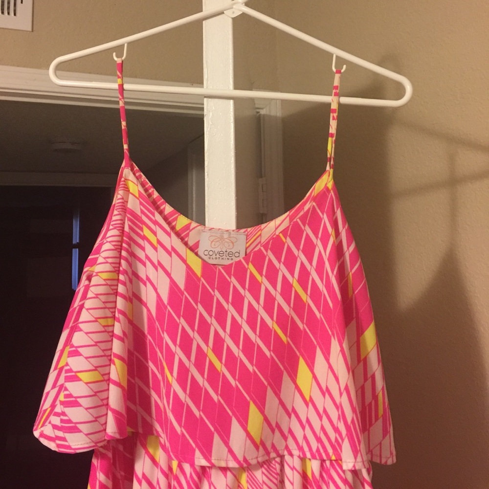 Spaghetti strap maxi dress