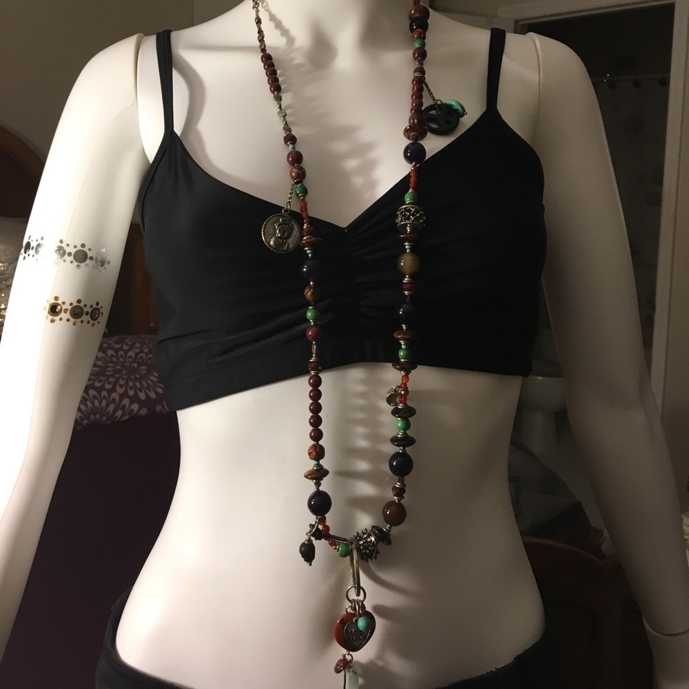 Beautifully beaded Necklace NWOT