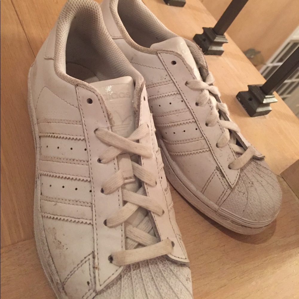 White adidas