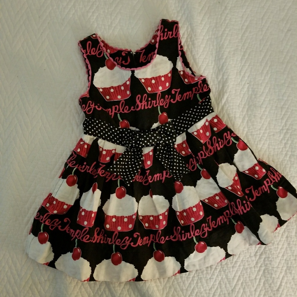 Shirley temple cupcake  dress