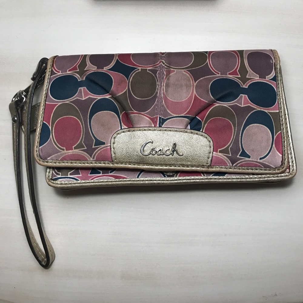 COACH wristlet