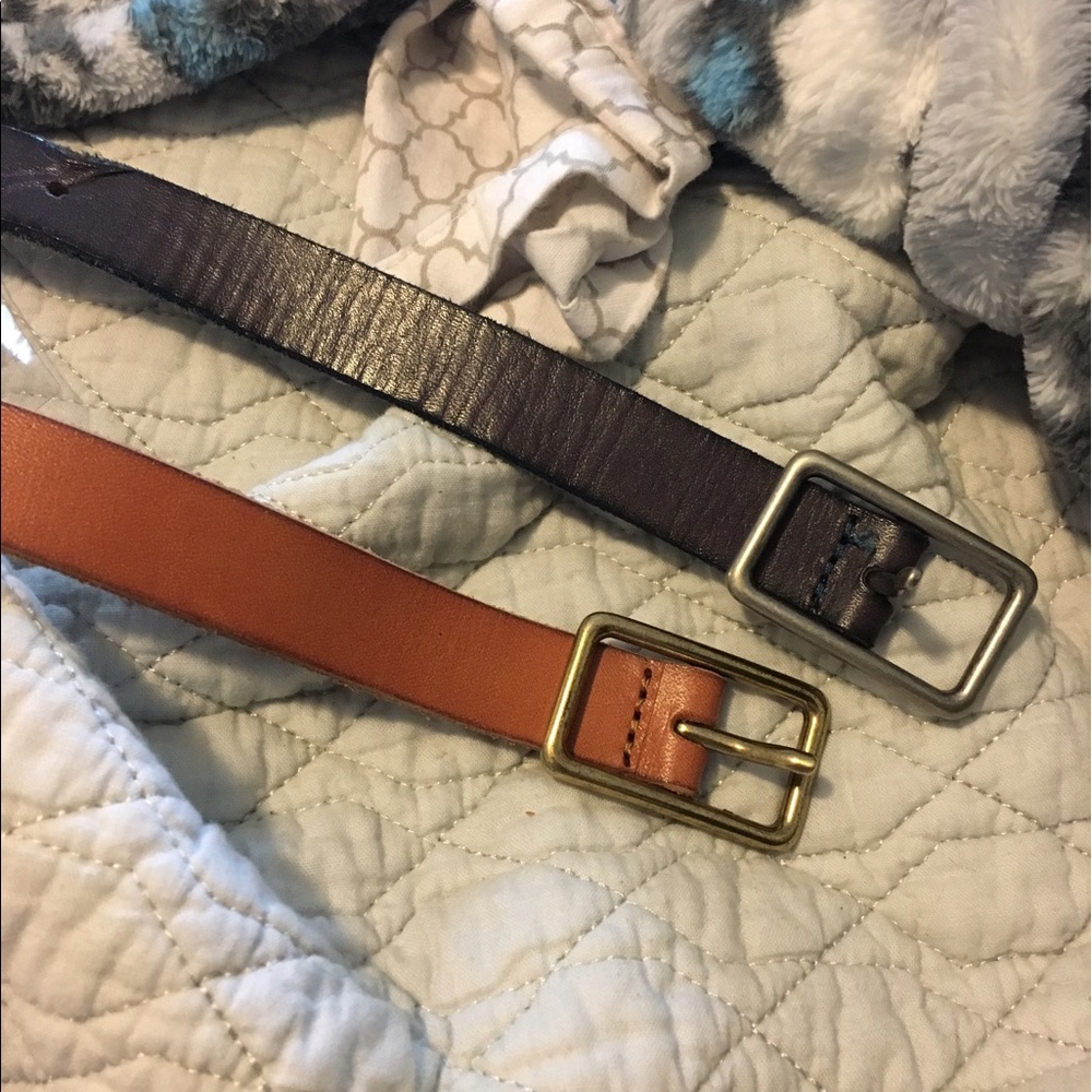 Lucky Brand belts - set of 2