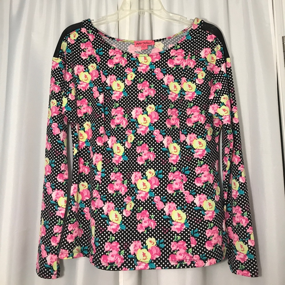 🌼 Cute Betsey Johnson Blouse👀