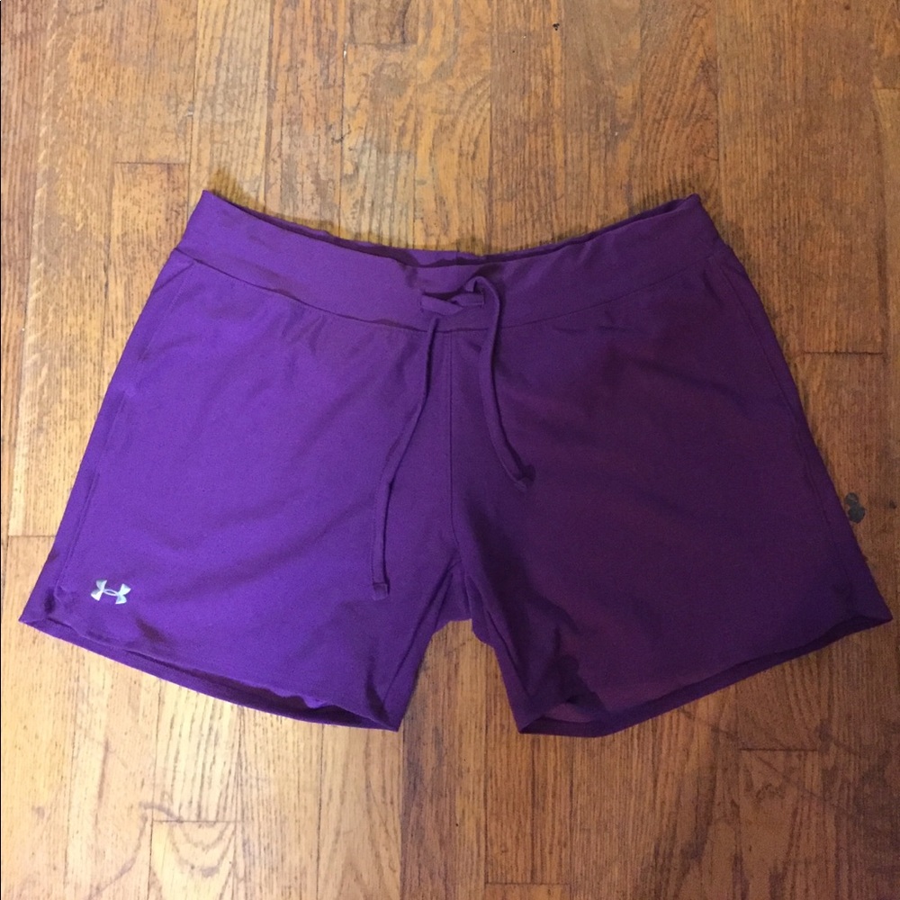 Under Armour, Purple Running Shorts