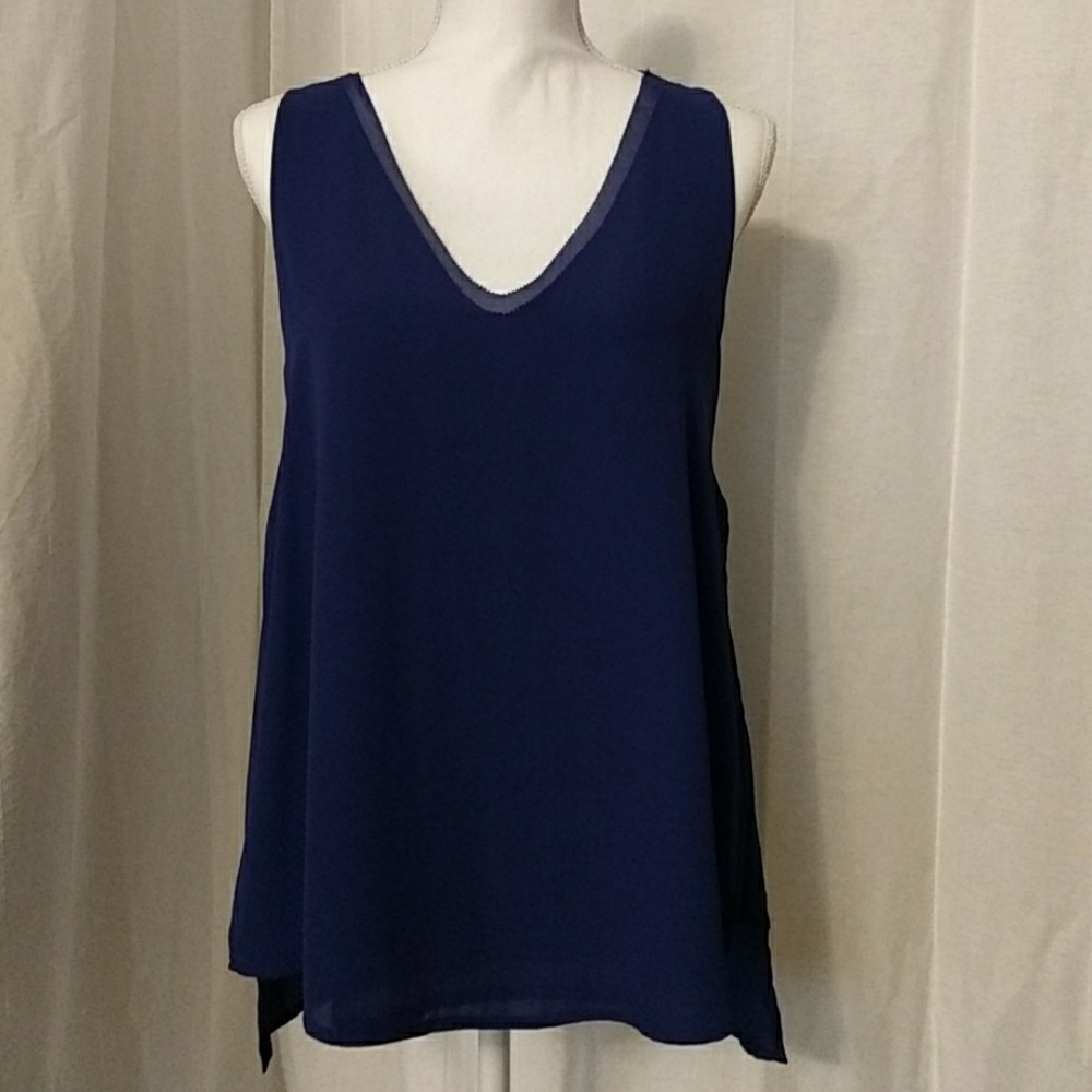 High-Low Layered Blouse