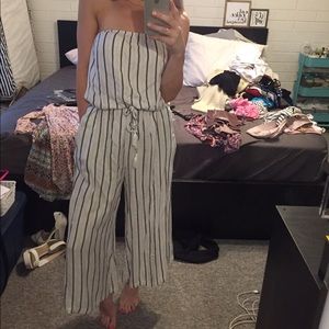 Striped Jumpsuit
