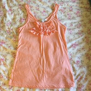 Ruffled Tank Top