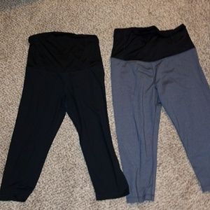 Be Maternity work out capri bundle