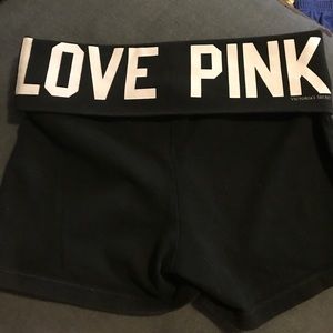 ❌SOLD❌ NWOT Pink by VS yoga shorts