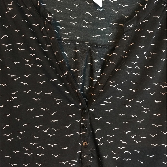 Bird Pattern Top - Picture 2 of 3