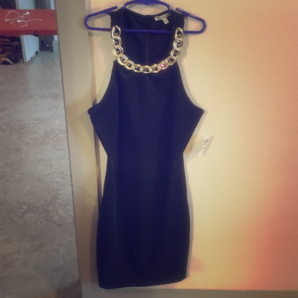 black dress