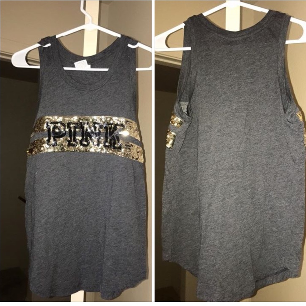 XS PINK tank top.