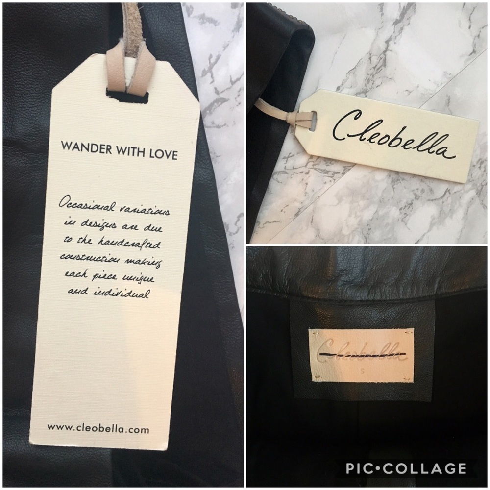 Moving sale!! NWT Cleobella Leather Studded Shorts - Picture 7 of 8