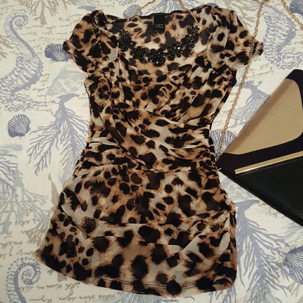 Sexy Leopard print top