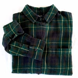 LAST CHANCE Madewell Oversized Plaid